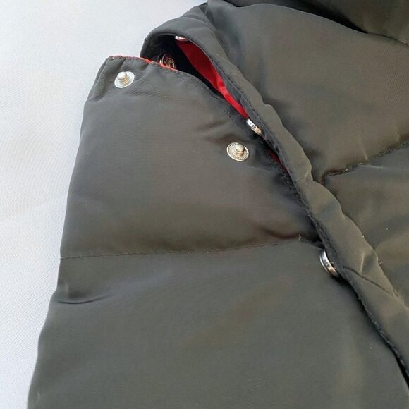 DEREK LAM 10 CROSBY 2 IN 1 BLACK PUFFER FUR HOOD FULL ZIP WINTER COAT & VEST - Picture 12 of 15